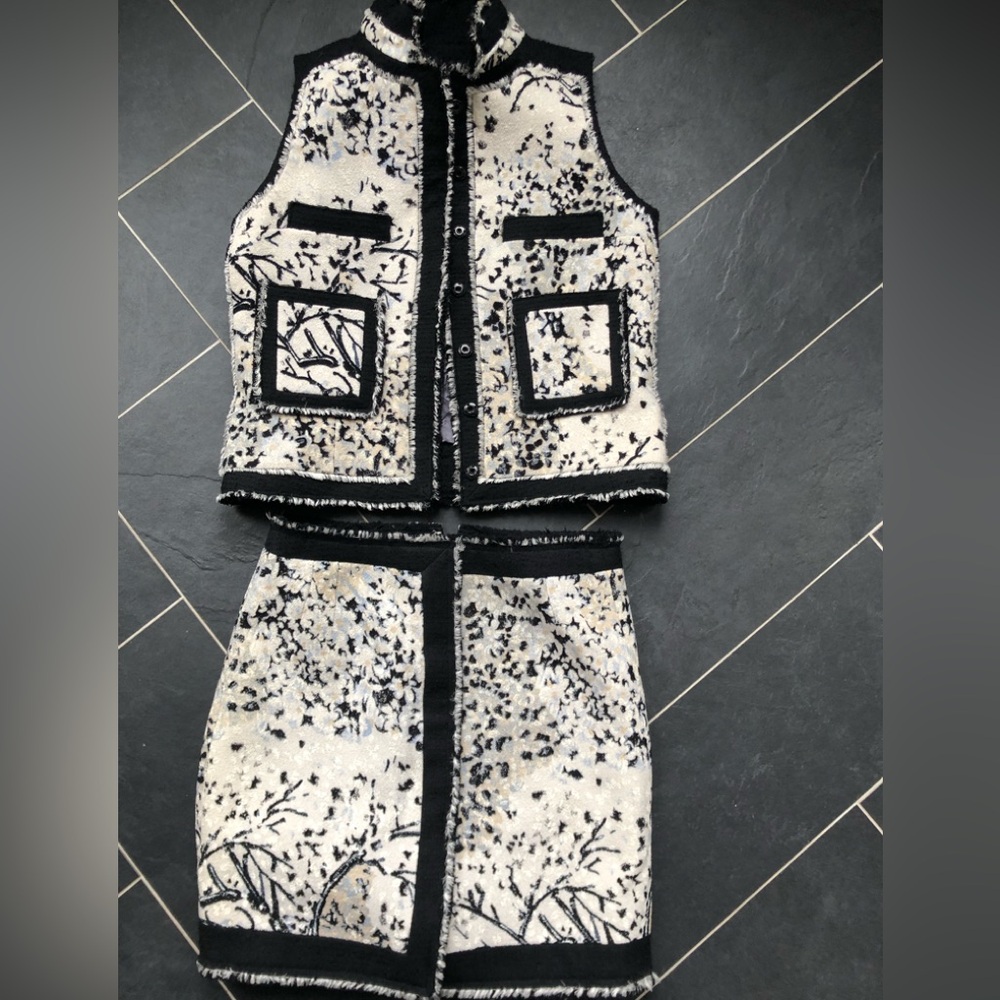 Balenciaga 2 piece vest and skirt